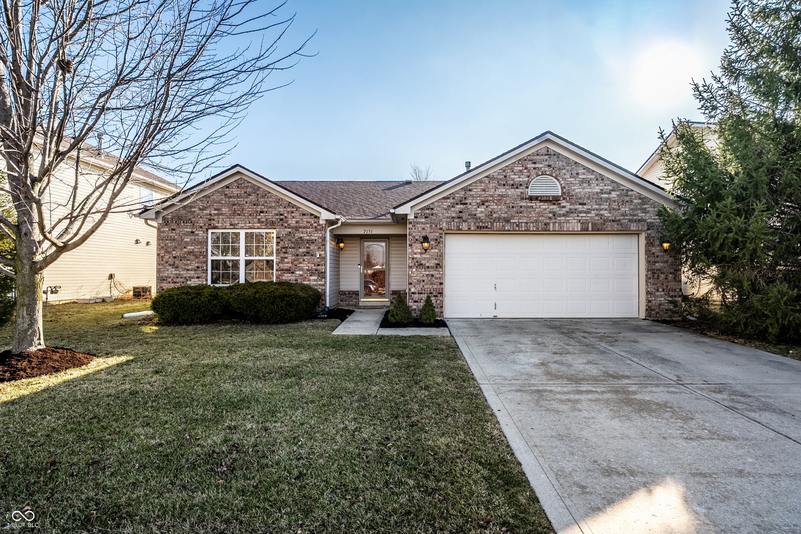 Front exterior at 7151 N Stubbington Lane, McCordsville, IN