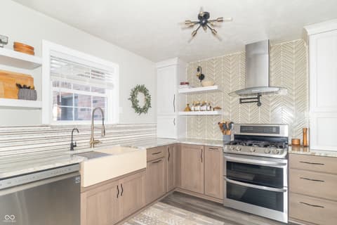 Kitchen at 1132 Chapman Drive, Greenfield, IN