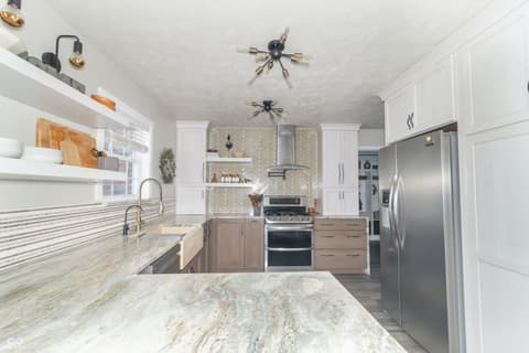 Kitchen at 1132 Chapman Drive, Greenfield, IN