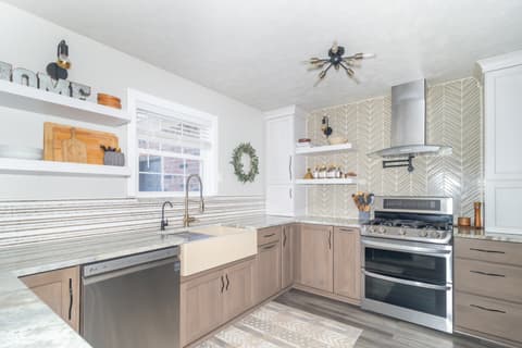 Kitchen at 1132 Chapman Drive, Greenfield, IN