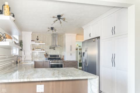 Kitchen at 1132 Chapman Drive, Greenfield, IN
