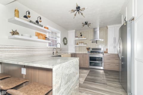 Kitchen at 1132 Chapman Drive, Greenfield, IN