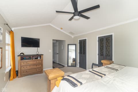 Primary bedroom at 1132 Chapman Drive, Greenfield, IN