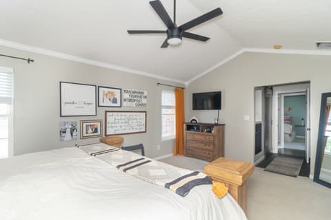 Primary bedroom at 1132 Chapman Drive, Greenfield, IN