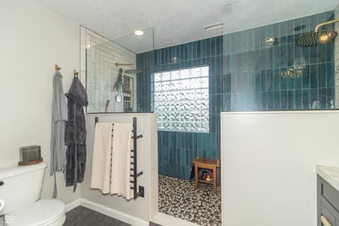 Primary bathroom at 1132 Chapman Drive, Greenfield, IN