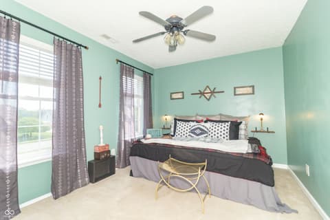 Bedroom at 1132 Chapman Drive, Greenfield, IN