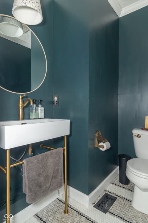 Bathroom at 1132 Chapman Drive, Greenfield, IN
