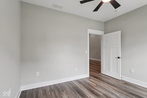 Home office at 2843 Grandview Lane, Greenwood, IN