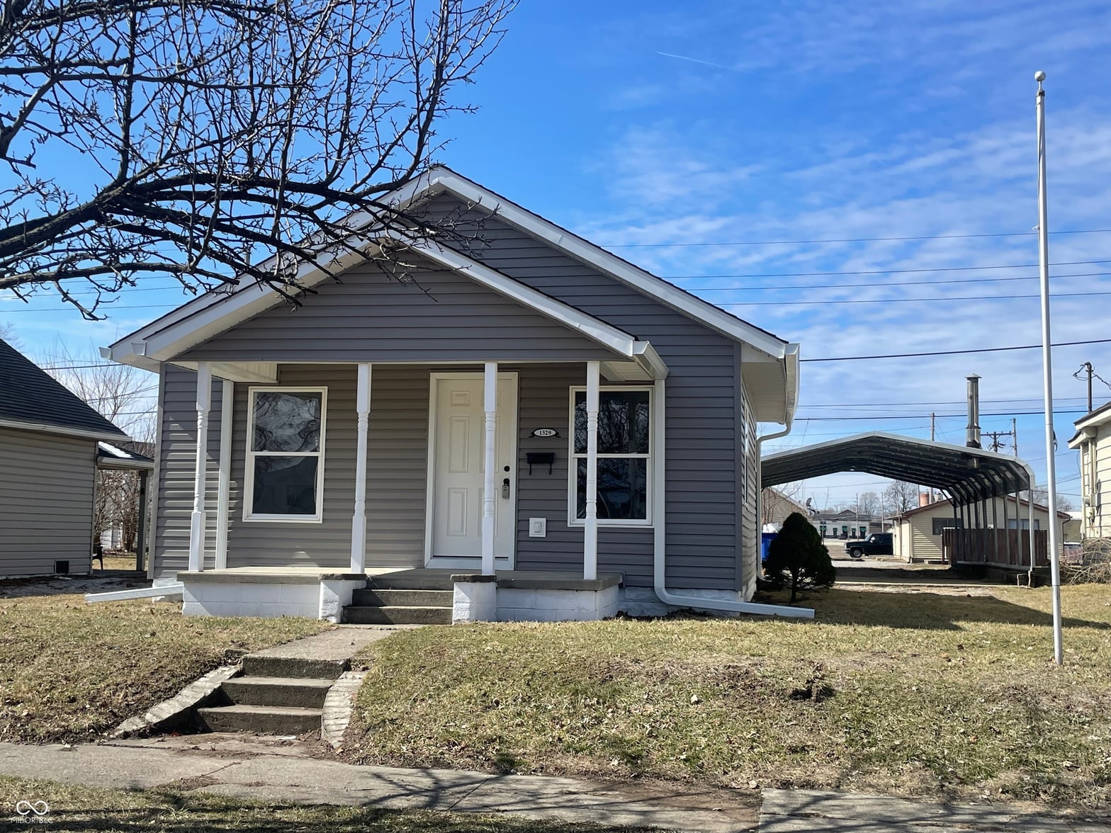 Front exterior at 1329 S Locke Street, Kokomo, IN