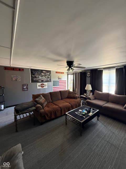 Living room at 4916 Ingleside Lane, Indianapolis, IN