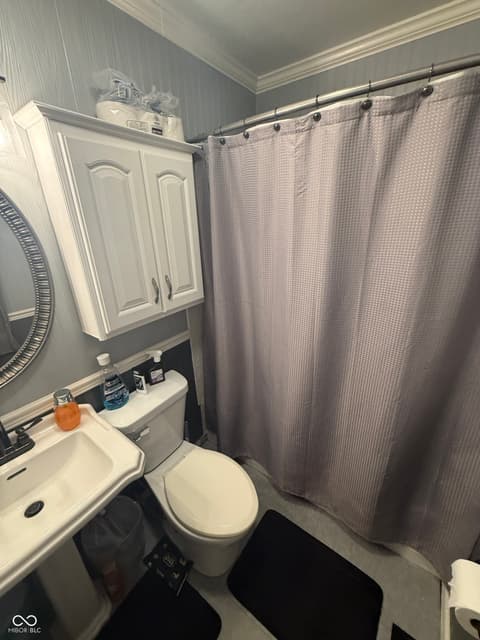 Bathroom at 4916 Ingleside Lane, Indianapolis, IN