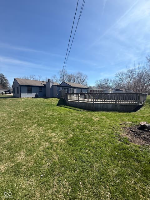 Yard at 4916 Ingleside Lane, Indianapolis, IN