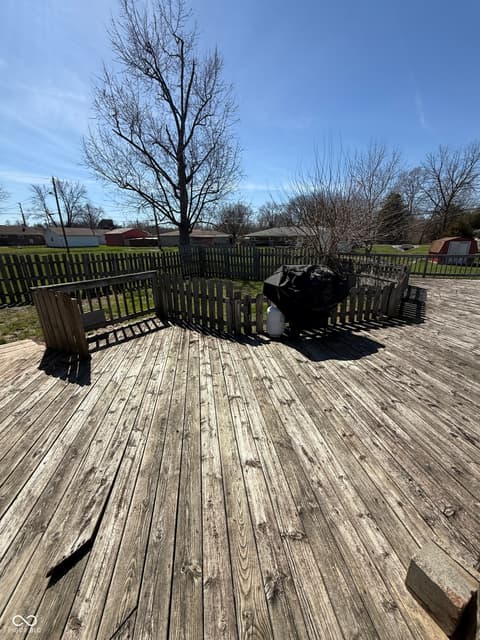 Outdoor living area at 4916 Ingleside Lane, Indianapolis, IN