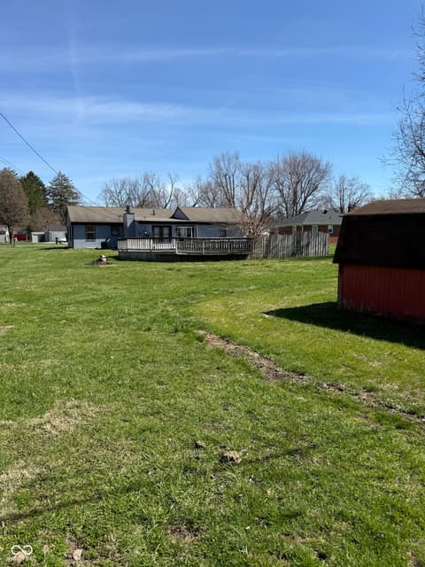 Yard at 4916 Ingleside Lane, Indianapolis, IN