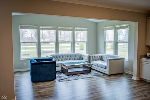 Living room at 902 Garrison Drive, Greenwood, IN