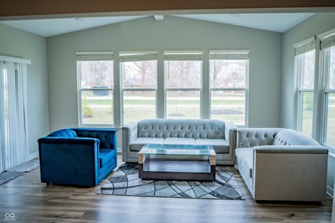 Living room at 902 Garrison Drive, Greenwood, IN
