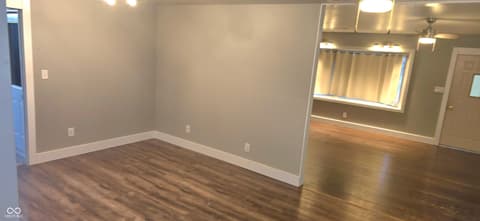 Family room at 10671 E State Road 7, Columbus, IN