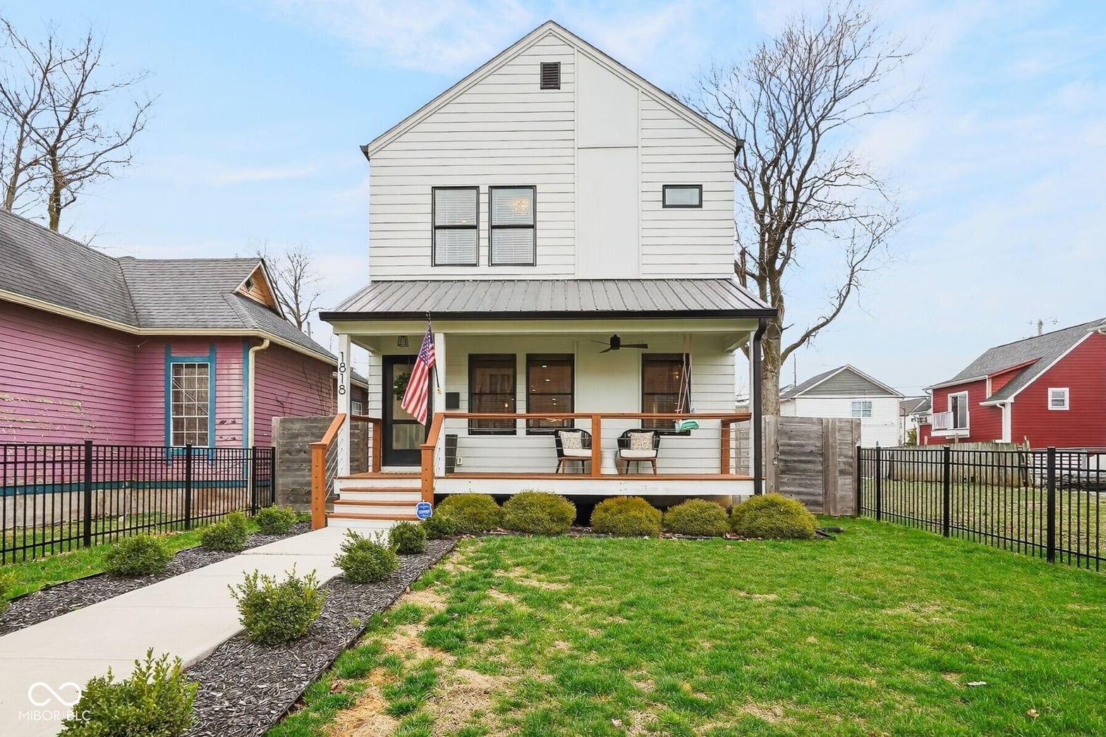Front exterior at 1818 Ruckle Street, Indianapolis, IN