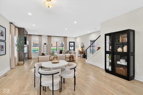 Dining room at 1818 Ruckle Street, Indianapolis, IN