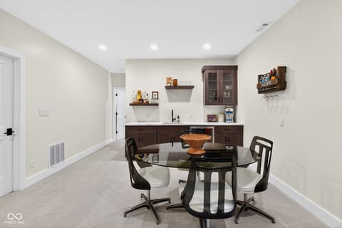 Dining room at 1818 Ruckle Street, Indianapolis, IN