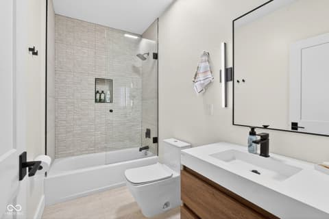 Bathroom at 1818 Ruckle Street, Indianapolis, IN