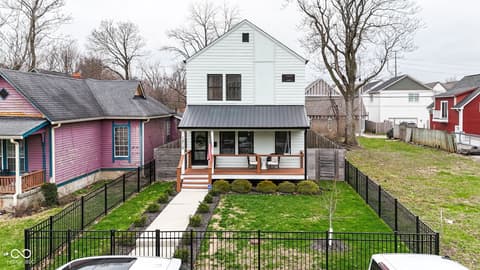 Front exterior at 1818 Ruckle Street, Indianapolis, IN