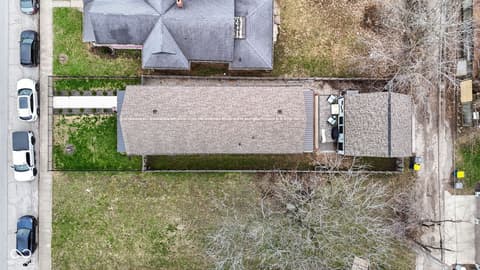 Aerial view at 1818 Ruckle Street, Indianapolis, IN