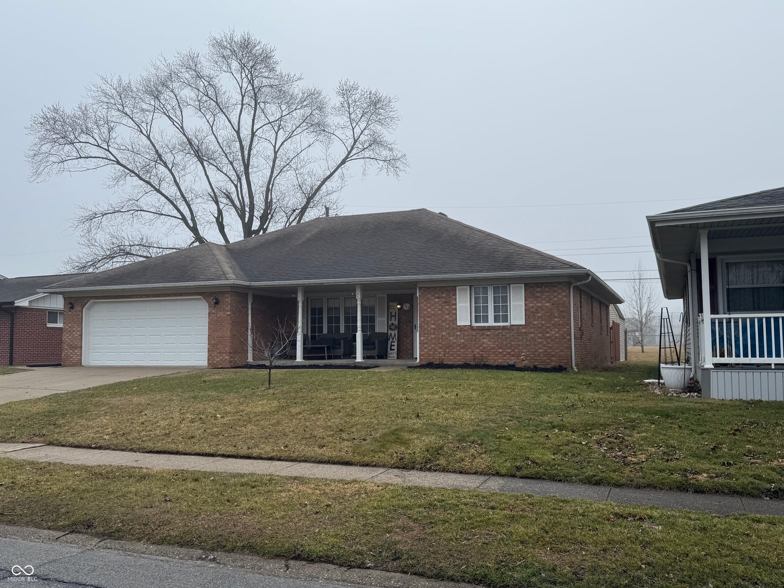 Front exterior at 313 W 5th Street, Lapel, IN