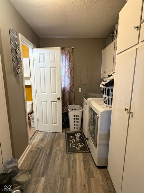 Laundry room at 313 W 5th Street, Lapel, IN