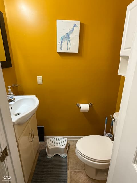 Bathroom at 313 W 5th Street, Lapel, IN