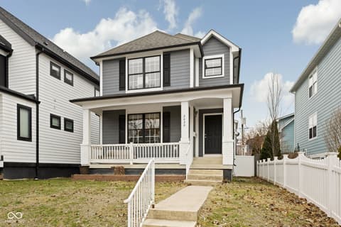 Front exterior at 2020 Ruckle Street, Indianapolis, IN