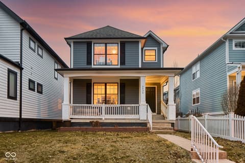 Front exterior at 2020 Ruckle Street, Indianapolis, IN
