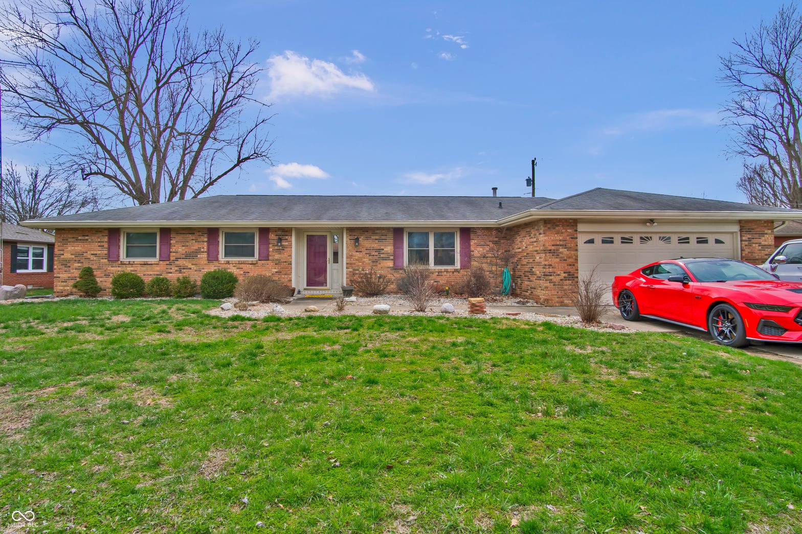 Front exterior at 4525 Chapel Drive, Columbus, IN