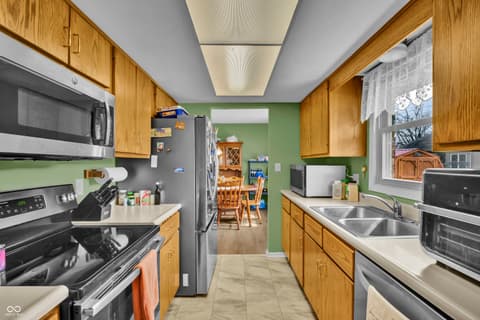 Kitchen at 4525 Chapel Drive, Columbus, IN