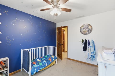 Bedroom at 8848 Classic Circle, Indianapolis, IN