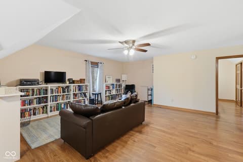 Living room at 8848 Classic Circle, Indianapolis, IN