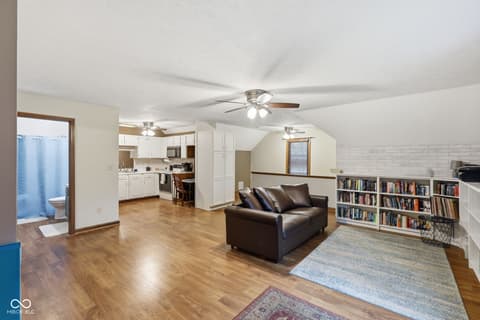 Living room at 8848 Classic Circle, Indianapolis, IN