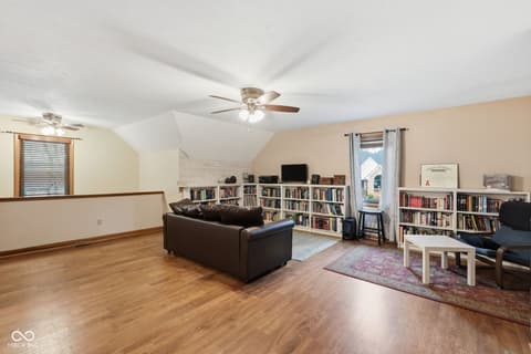 Living room at 8848 Classic Circle, Indianapolis, IN