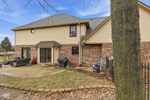 Backyard at 8848 Classic Circle, Indianapolis, IN