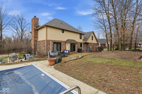 Backyard at 8848 Classic Circle, Indianapolis, IN