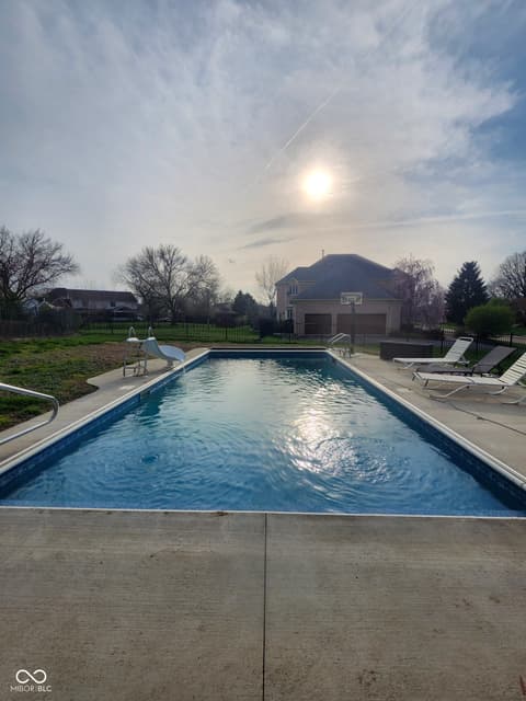 Pool at 8848 Classic Circle, Indianapolis, IN