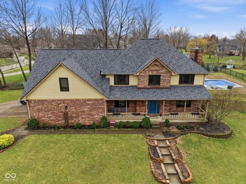 Front exterior at 8848 Classic Circle, Indianapolis, IN