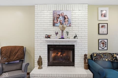 Fireplace — 8848 Classic Circle, Indianapolis, IN