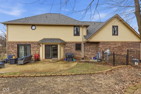 Backyard at 8848 Classic Circle, Indianapolis, IN