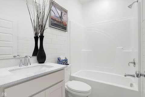 Primary bathroom at 15498 Postman Road, Fishers, IN