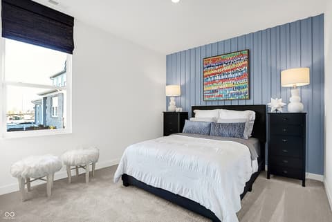 Primary bedroom at 15498 Postman Road, Fishers, IN