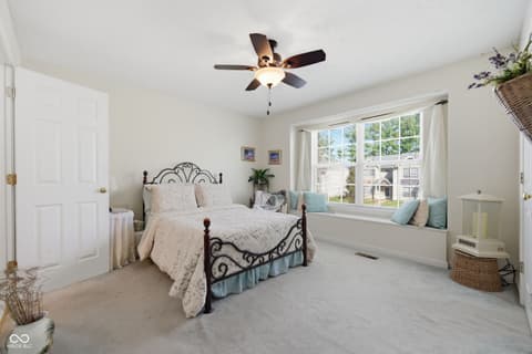 Primary bedroom at 4121 W Heritage Way, Bloomington, IN