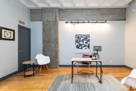 Home office at 611 N Park Avenue, Indianapolis, IN