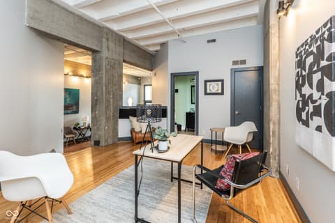 Home office at 611 N Park Avenue, Indianapolis, IN