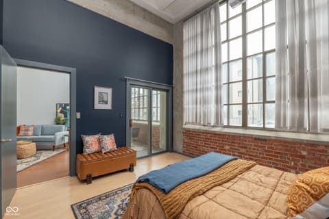 Bedroom at 611 N Park Avenue, Indianapolis, IN